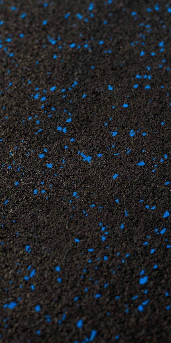 Blue Specked Rubber